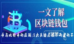 派币与比特币的区别：5大